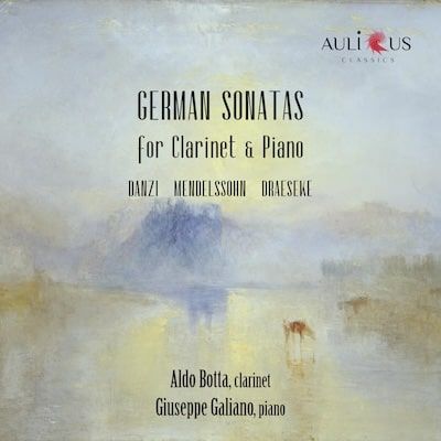 ALC 0106 - German Sonatas for Clarinet & Piano | Nightingale Songs 